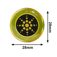 Quantum anti Radiation Shield 5G EMF Protection - Phones Laptops - 12 Stickers