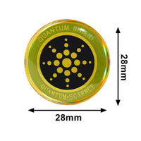 Quantum anti Radiation Shield 5G EMF Protection - Phones Laptops - 12 Stickers
